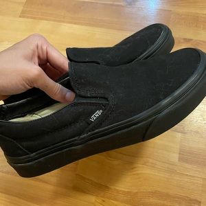 Unisex Black Vans
